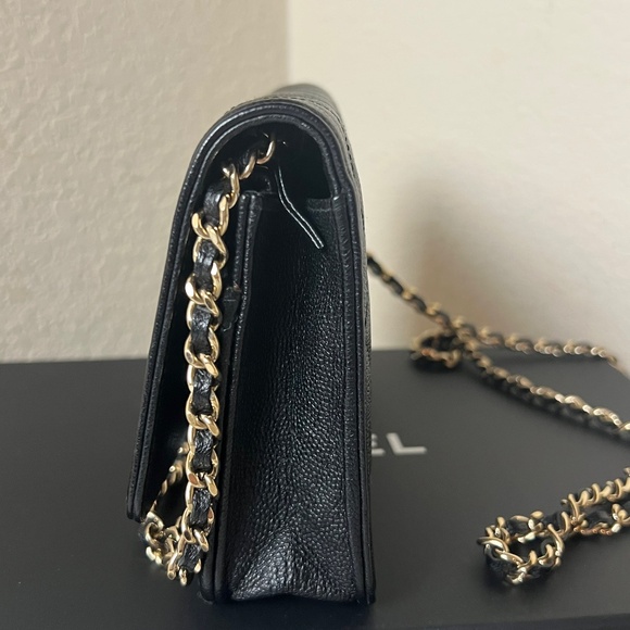 Chanel Wallet on Chain Caviar Le Boy - Picture 3 of 9